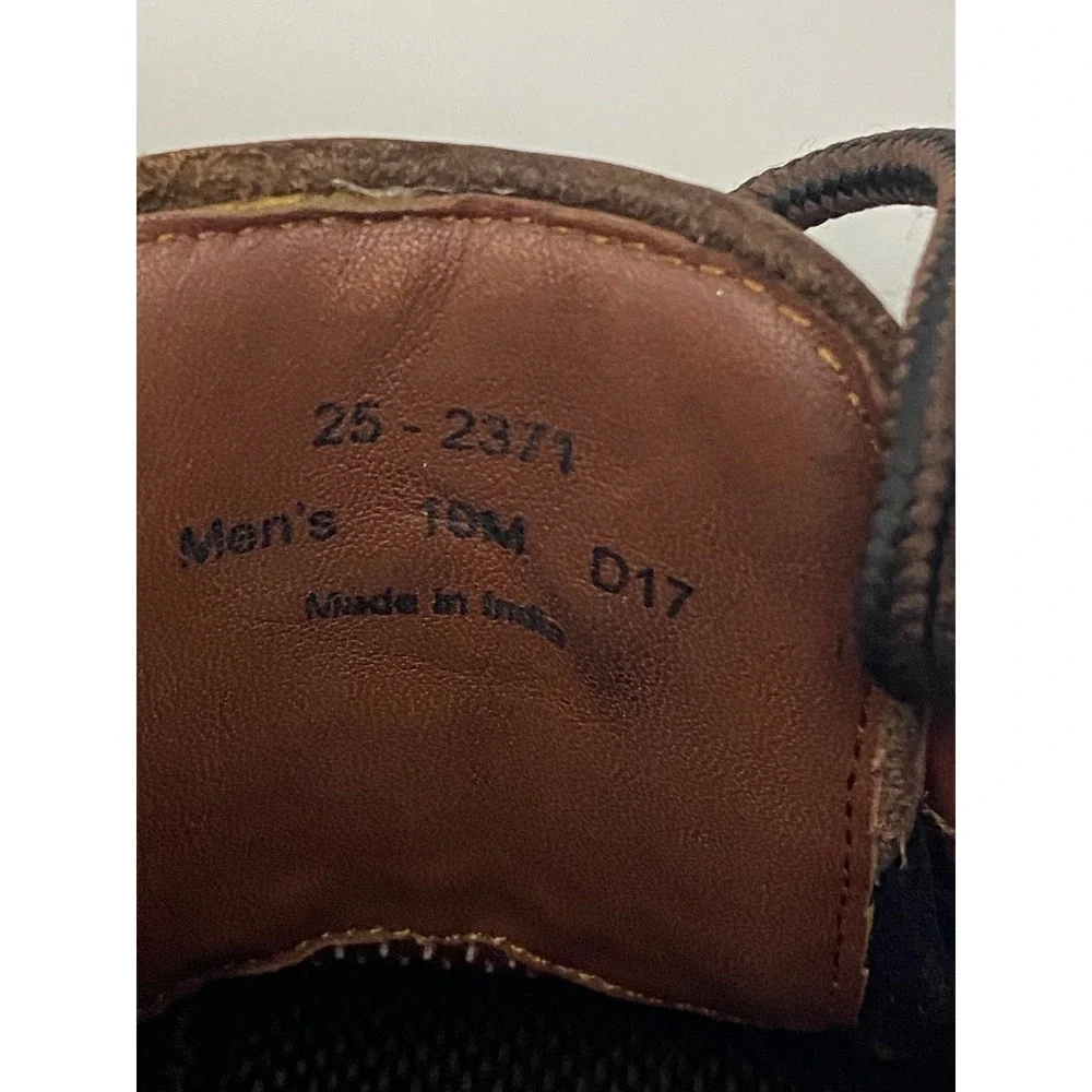 Johnston & Murphy Waterproof Moc Toe Chukka Boots Men 10M Black Leather